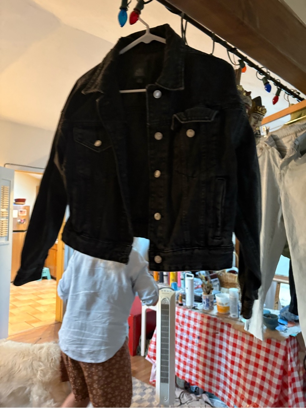 Wild Fable Black Denim Jacket – Women’s Small